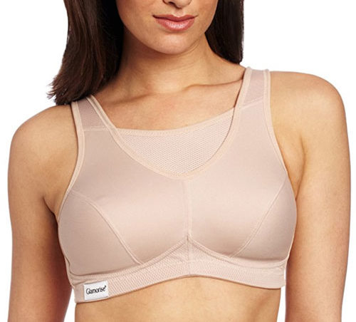 best supporting sports bra for large breasts front