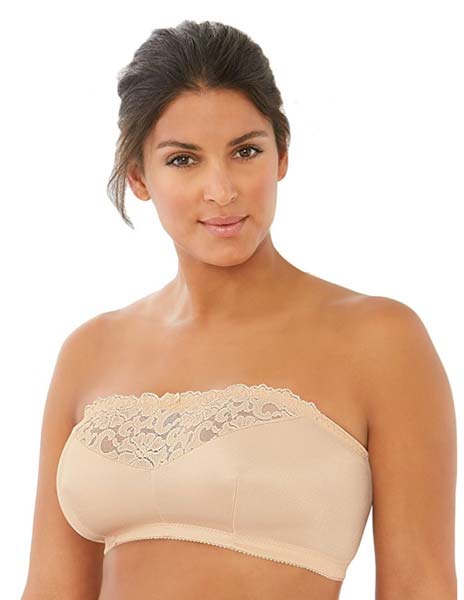 glamorise leisure bandeau bra